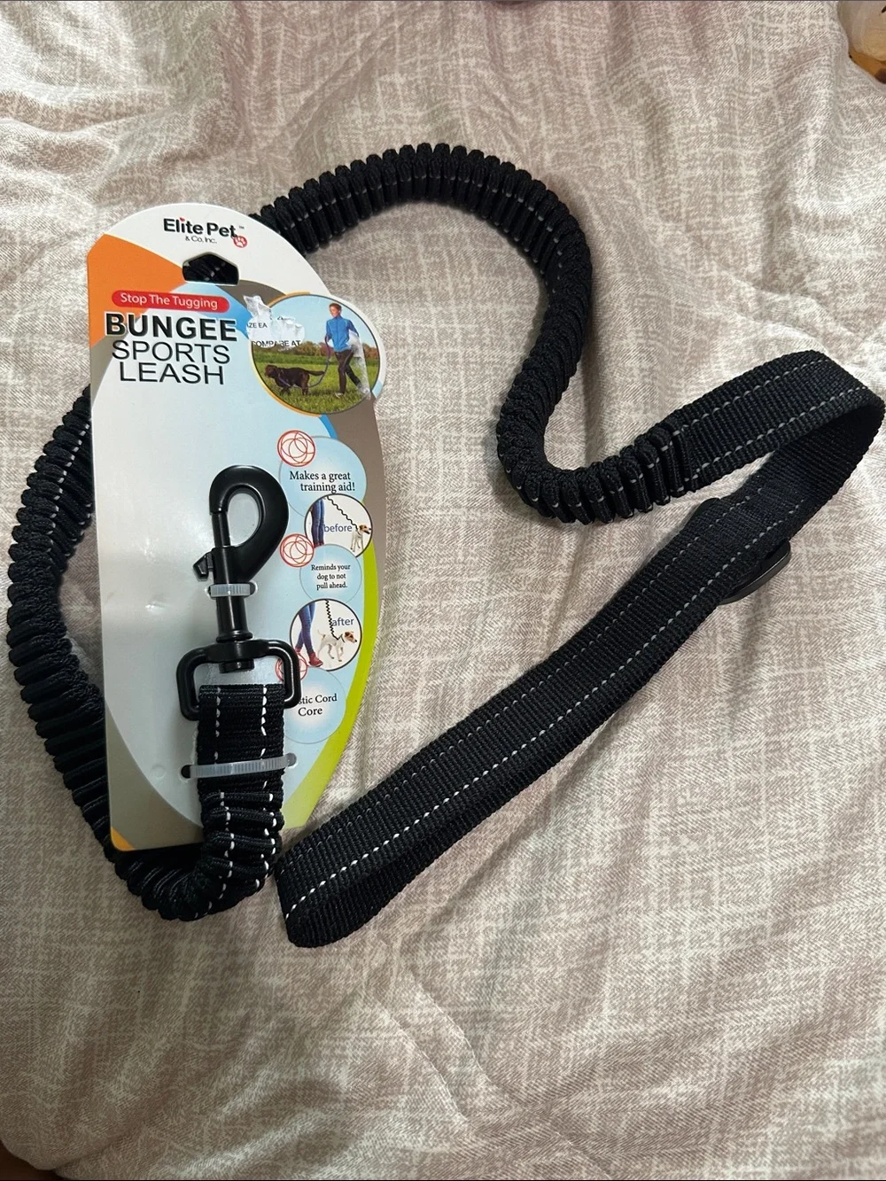 Black Bungee Sports Leash for Kids Accessories